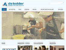 Tablet Screenshot of debolder.com